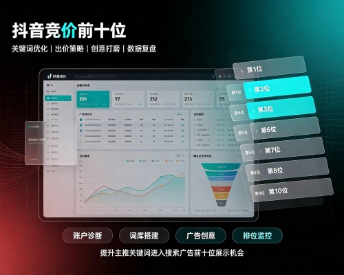 岳麓抖音搜索竞价